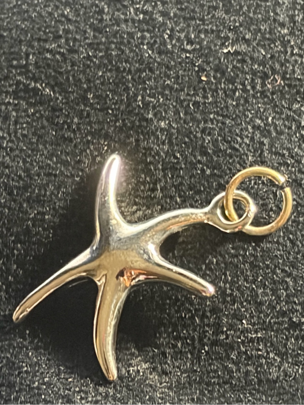 Sterling Silver Starfish Charm Pendant